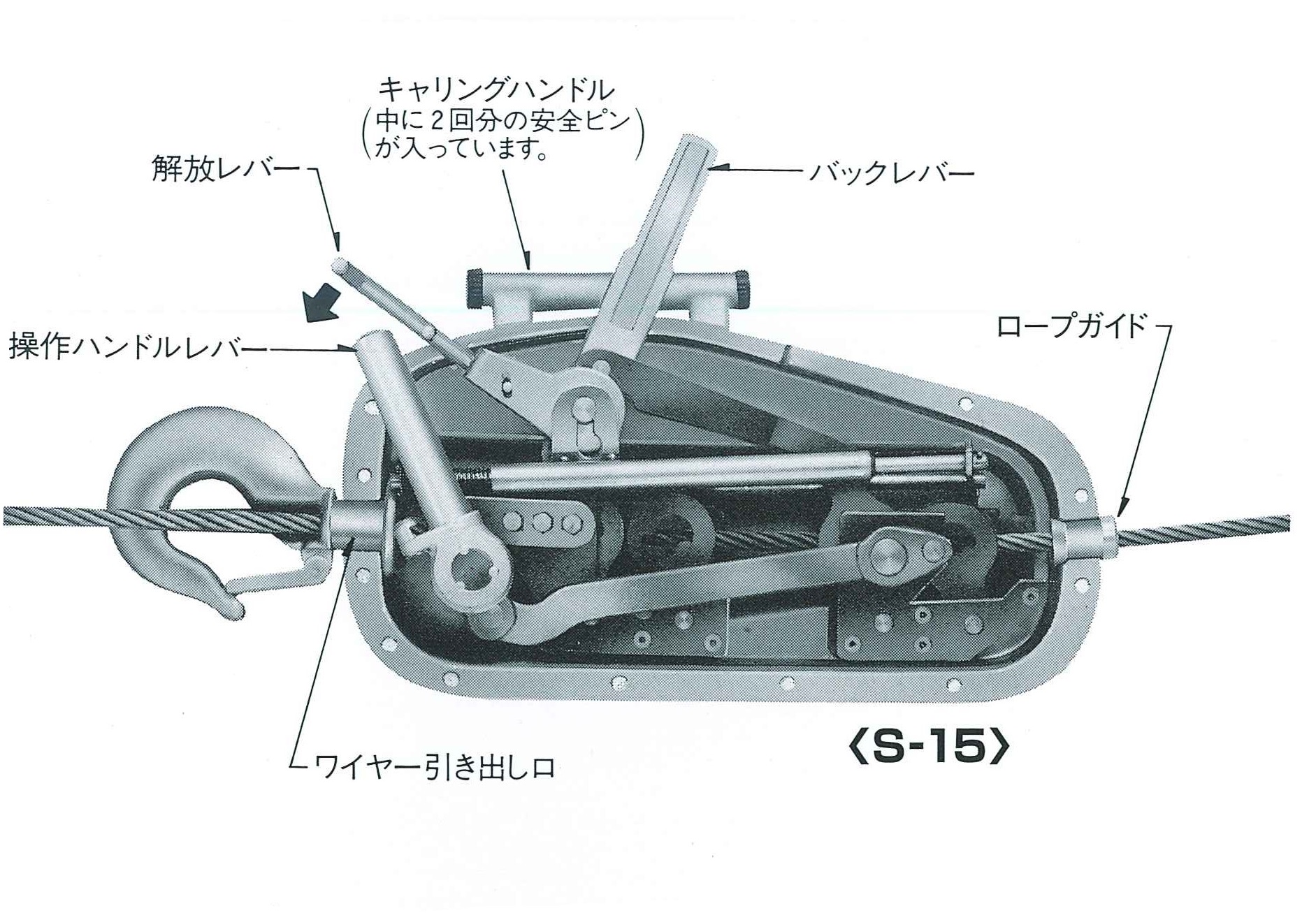 雑誌で紹介された ファースト店本宏製作所 HONKO スーパーチル S-7 ワイヤロープ 9mm×20m付